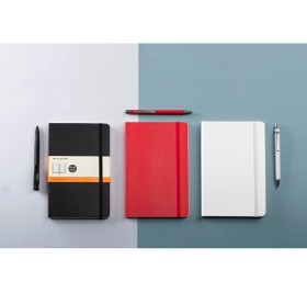 Подарочный набор Moleskine Hemingway с блокнотом А5 и ручкой, серый