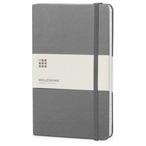 Подарочный набор Moleskine Hemingway с блокнотом А5 и ручкой, серый
