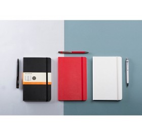 Подарочный набор Moleskine Amelie с блокнотом А5 Soft и ручкой, черный