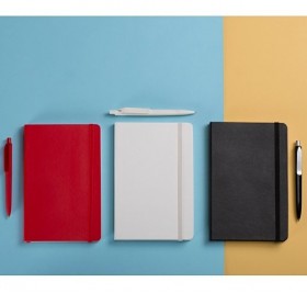 Подарочный набор Moleskine Indiana с блокнотом А5 Soft и ручкой, черный