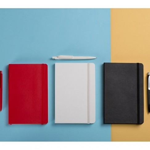 Подарочный набор Moleskine Indiana с блокнотом А5 Soft и ручкой, красный