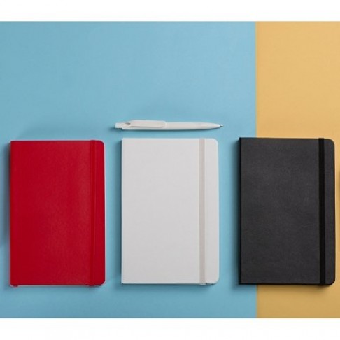 Подарочный набор Moleskine Indiana с блокнотом А5 Soft и ручкой, красный