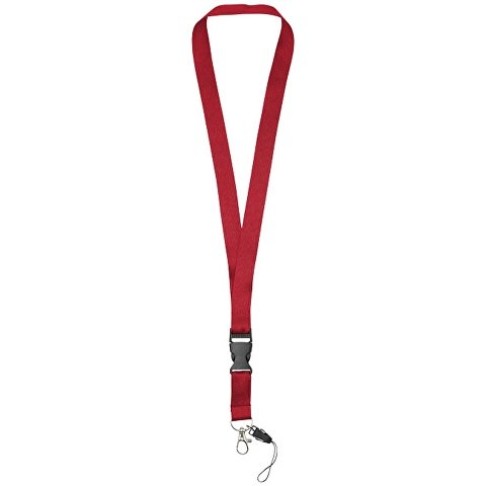 Шнурок Sagan с отстегивающейся пряжкой, держатель для телефона, красный