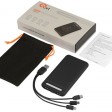 Портативное беспроводное зарядное устройство «Airbank», 10000 mAh,  черный