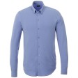 Мужская рубашка Bigelow из пике с длинным рукавом, светло-синий