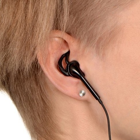 Беспроводные наушники «Get Up» с чехлом, черный Беспроводные наушники «Get Up» с чехлом, черный