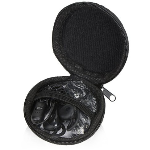 Беспроводные наушники «Get Up» с чехлом, черный Беспроводные наушники «Get Up» с чехлом, черный