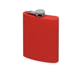 Фляжка 240 мл Remarque soft touch, 201 сталь, красный