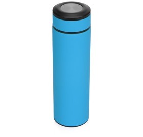 Термос «Confident» с покрытием soft-touch 420мл, голубой