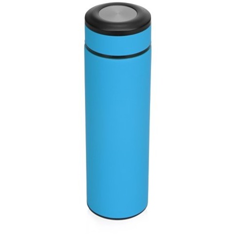 Термос «Confident» с покрытием soft-touch 420мл, голубой