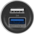 Адаптер автомобильный USB с функцией быстрой зарядки QC 3.0 