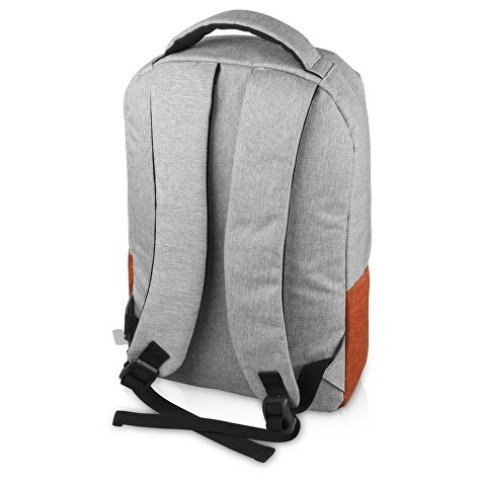 Рюкзак «Fiji» с отделением для ноутбука, серый/оранжевый
