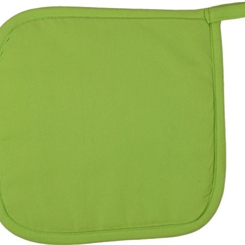 Хлопковая прихватка, зеленое яблоко