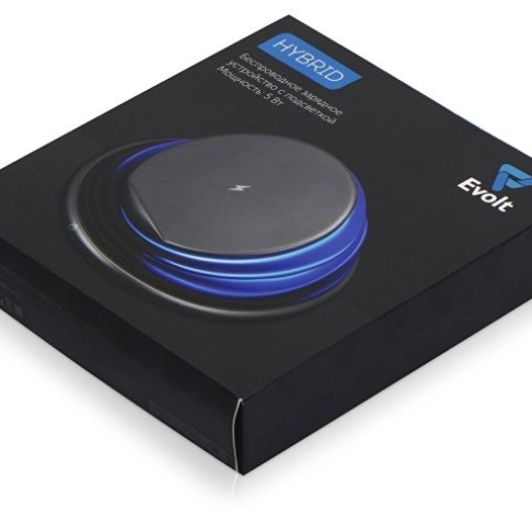 Беспроводное зарядное устройство с ночником 