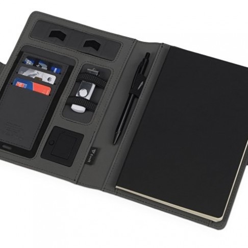 Органайзер с беспроводной зарядкой 5000 mAh 