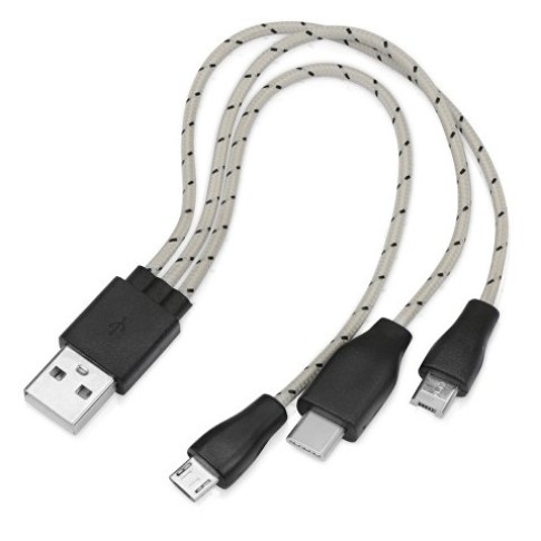 Набор с наушниками и зарядным кабелем 3-в-1 Набор с наушниками и зарядным кабелем 3-в-1