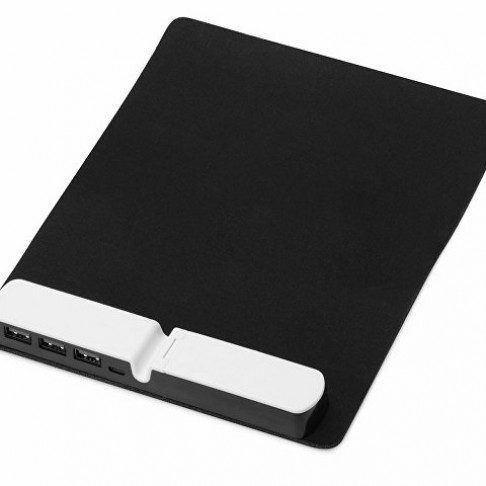 Коврик для мыши со встроенным USB-хабом 