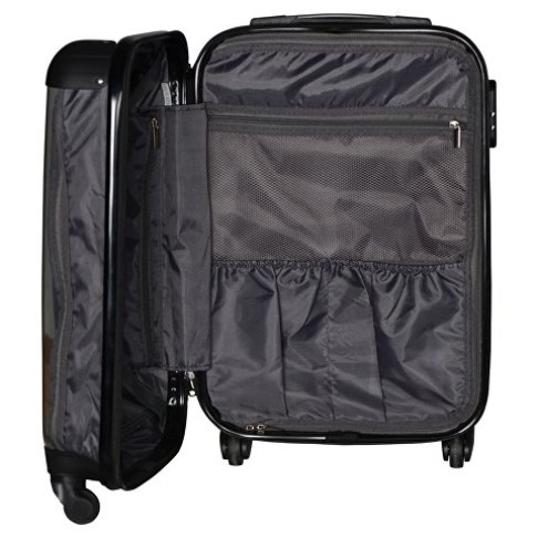 Чемодан прозрачный «Visit» со сменной вставкой Чемодан прозрачный «Visit» со сменной вставкой