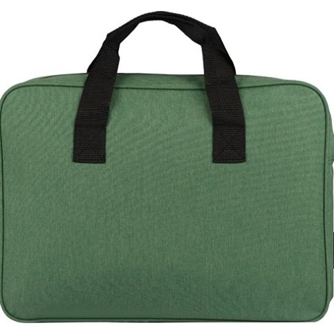 Сумка для ноутбука Wing с вертикальным наружным карманом, зеленый