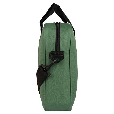 Сумка для ноутбука Wing с вертикальным наружным карманом, зеленый