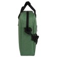 Сумка для ноутбука Wing с вертикальным наружным карманом, зеленый