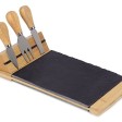 Набор для сыра из сланцевой доски и ножей Bamboo collection 