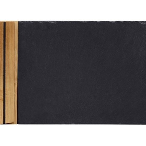 Набор для сыра из сланцевой доски и ножей Bamboo collection 
