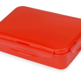 Герметичный ланч-бокс «Foody» с двумя секциями, 650мл, красный