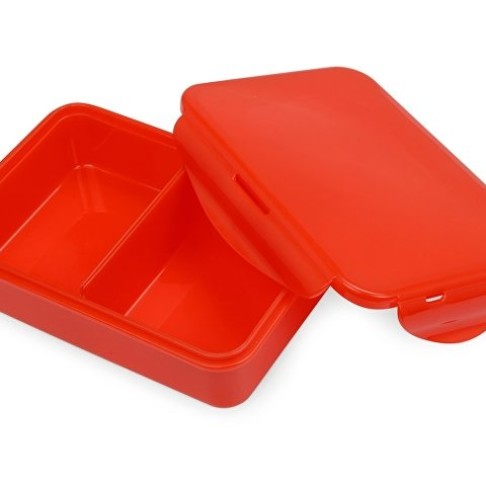 Герметичный ланч-бокс «Foody» с двумя секциями, 650мл, красный