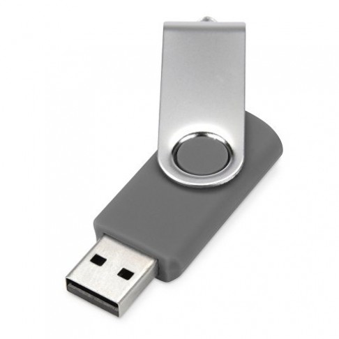 Флеш-карта USB 2.0 8 Gb «Квебек», серый