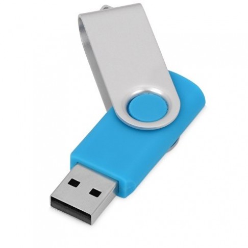 Флеш-карта USB 2.0 32 Gb «Квебек», голубой