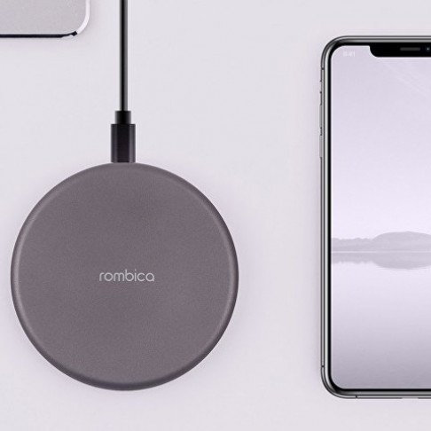 Беспроводное зарядное устройство Rombica NEO Q1 Quick, серый