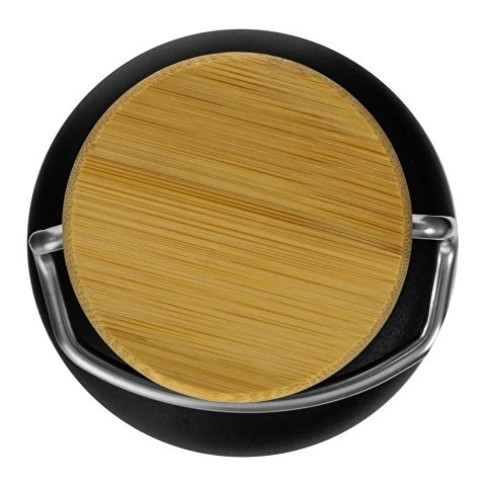 Медная спортивная бутылка с вакуумной изоляцией Thor объемом 480 мл, черный