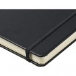Записная книжка Nova формата A5 с переплетом, черный