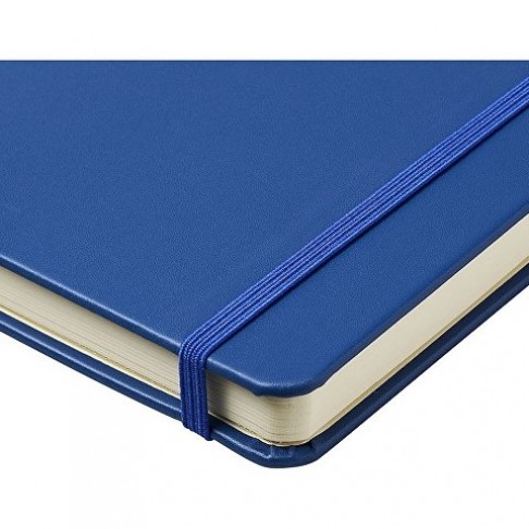 Записная книжка Nova формата A5 с переплетом, cиний