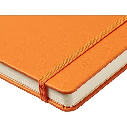 Записная книжка Nova формата A5 с переплетом, оранжевый