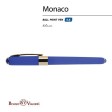 Ручка пластиковая шариковая «Monaco», 0,5мм, синие чернила, синий