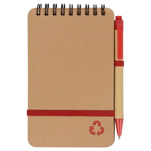 Набор канцелярский с блокнотом и ручкой 