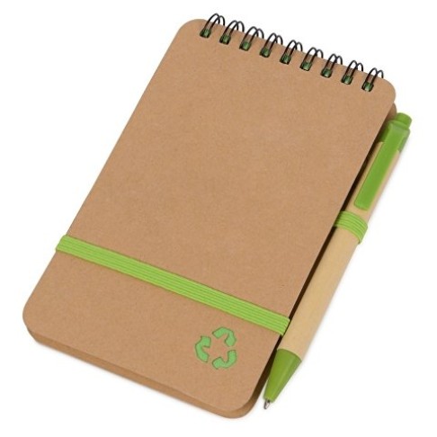 Набор канцелярский с блокнотом и ручкой 