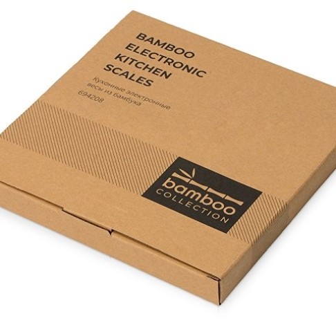 Бамбуковые кухонные весы «Scale», натуральный