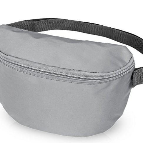 Светоотражающая сумка на пояс Reflector, серебристый Светоотражающая сумка на пояс Reflector, серебристый