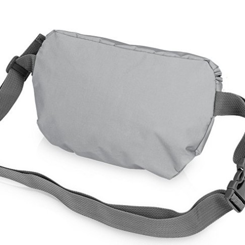 Светоотражающая сумка на пояс Reflector, серебристый Светоотражающая сумка на пояс Reflector, серебристый