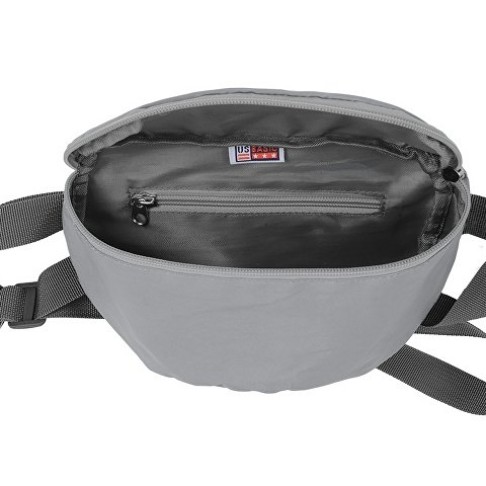 Светоотражающая сумка на пояс Reflector, серебристый Светоотражающая сумка на пояс Reflector, серебристый