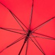 23-дюймовый автоматический зонт Alina из переработанного ПЭТ-пластика, красный