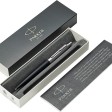 Ручка шариковая «Parker Jotter XL Matte Black CT», черный/серебристый
