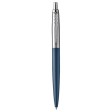 Ручка шариковая «Parker Jotter XL Matte Blue CT», синий/серебристый