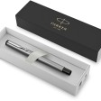 Ручка перьевая «Parker Vector Standard Stainless Steel CT», серебристый