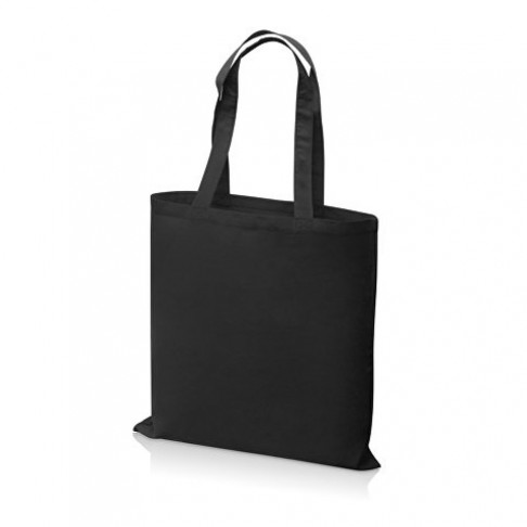 Сумка для шопинга Carryme 140 хлопковая, 140 г/м2, черный