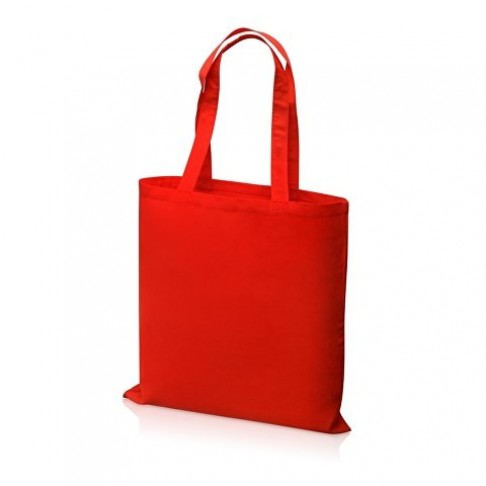 Сумка для шопинга Carryme 140 хлопковая, 140 г/м2, красный