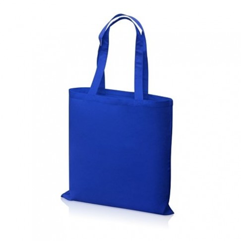 Сумка для шопинга Carryme 140 хлопковая, 140 г/м2, синий